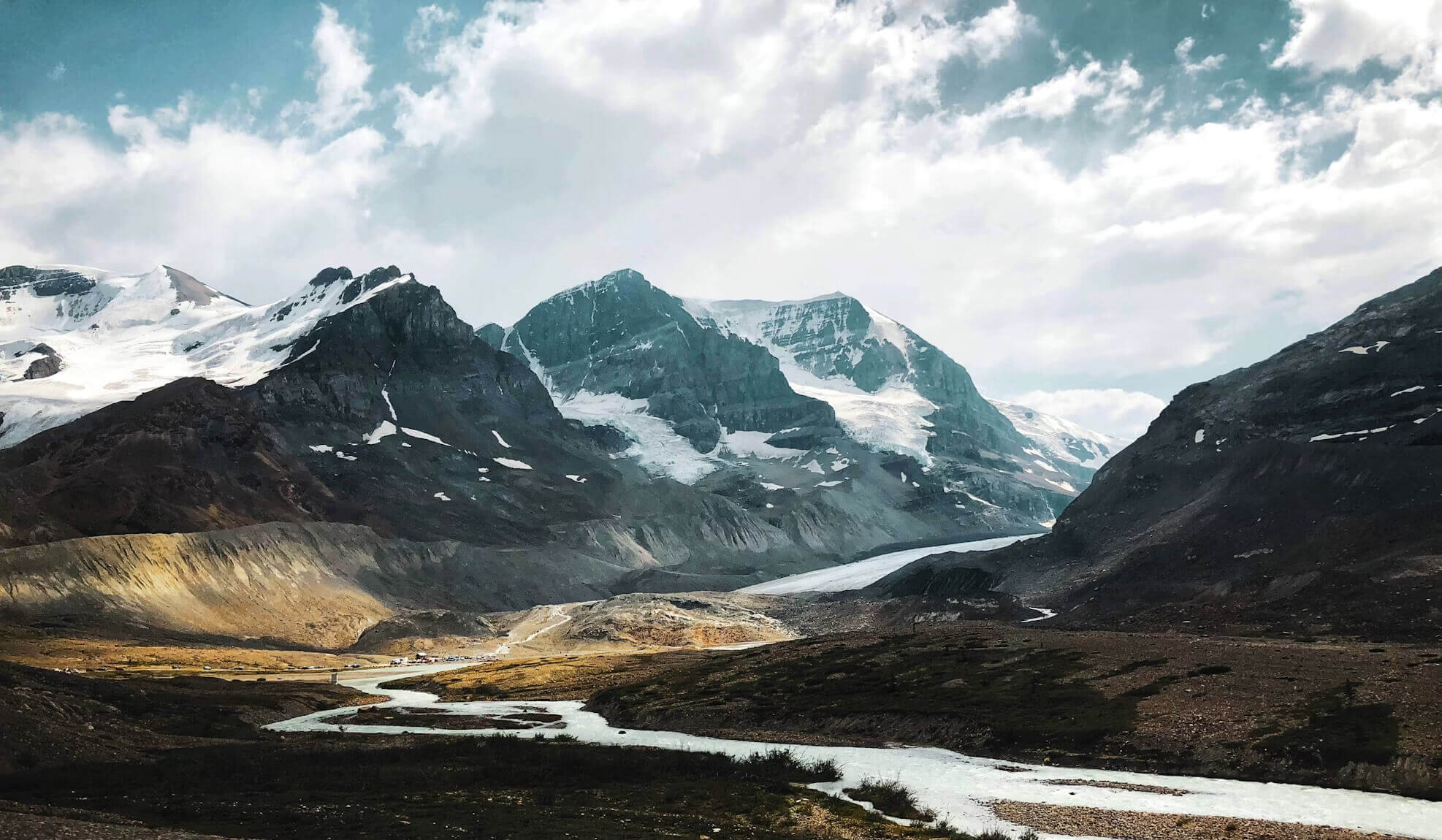 JAthabasca Glacier, Jasper National Park in Alberta, Canada