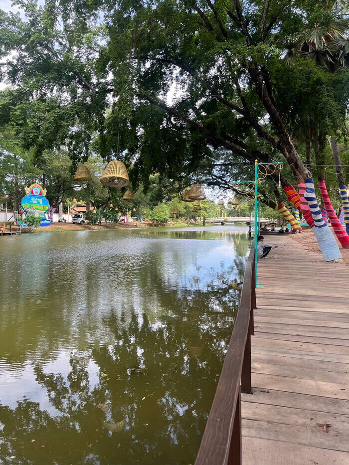 The Riverwalk downtown